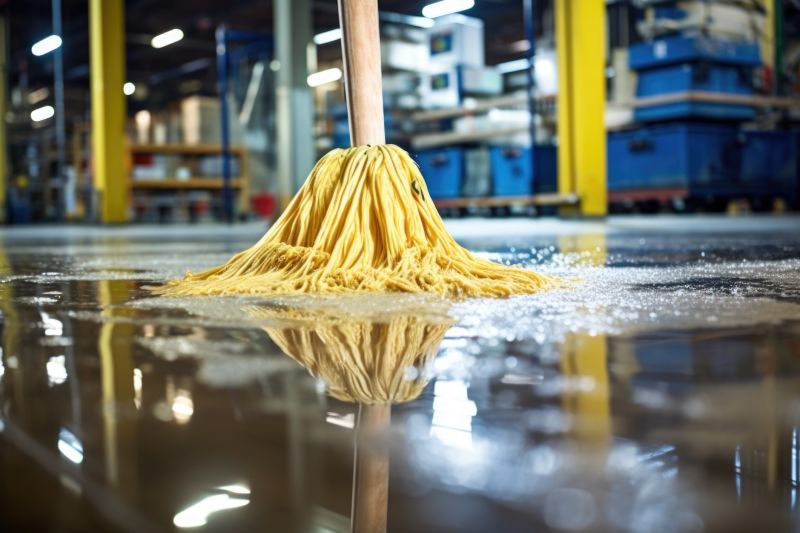 Commercial Kitchen Mopping in Conroe, TX